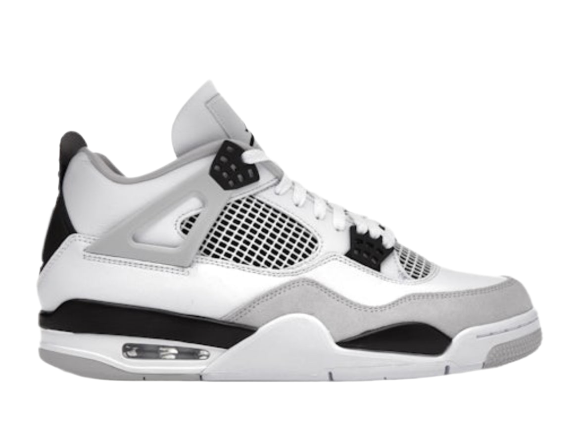 JORDAN 4 "MILITARY BLACK"