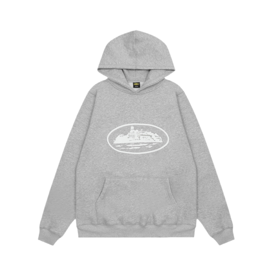 CORTEIZ ALCATRAZ GREY HOODIE