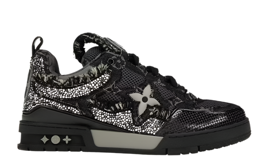 LOUIS VUITTON SKATE "BLACK SWAROVSKI MONOGRAN"