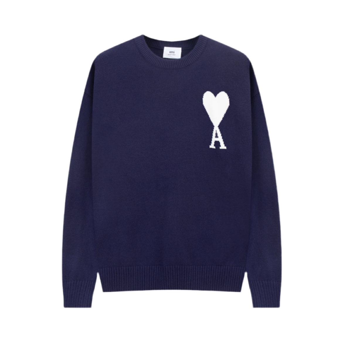 AMI DE COEUR MARINE CREWNECK JUMPER