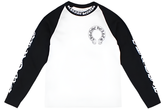 CHROME HEARTS HORSEHOE BASEBALL SHIRT