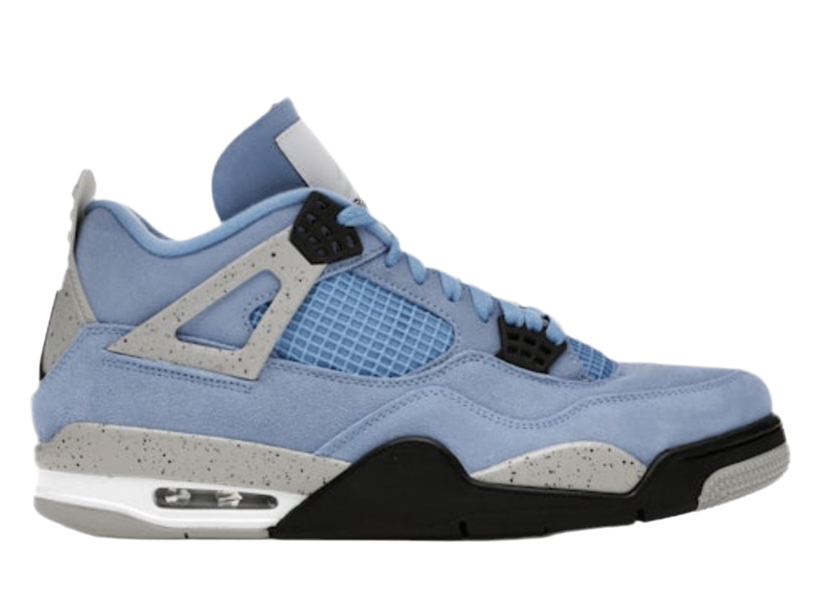 JORDAN 4 "UNIVERSITY BLUE"